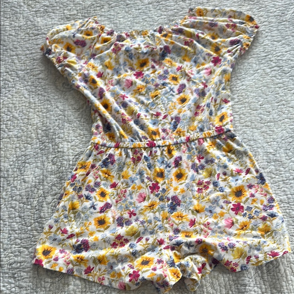 Floral Off-Shoulder Romper - Picture 3 of 3